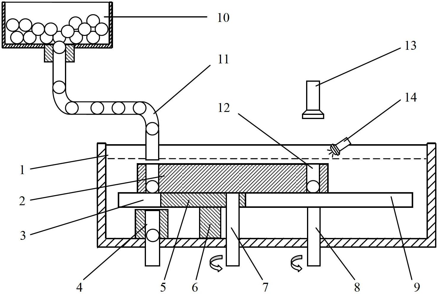 Steel ball sorting device and method based on machine vision