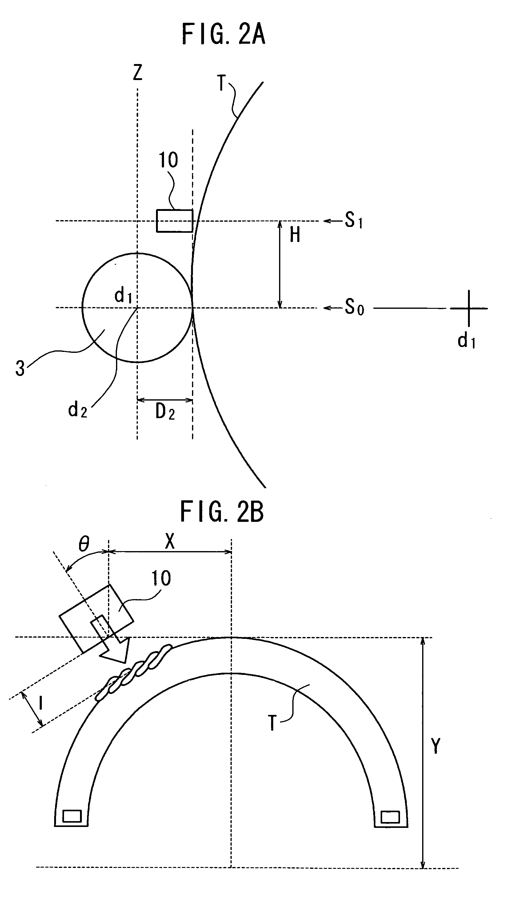 Method for measuring tire, tire measuring device and tire building apparatus