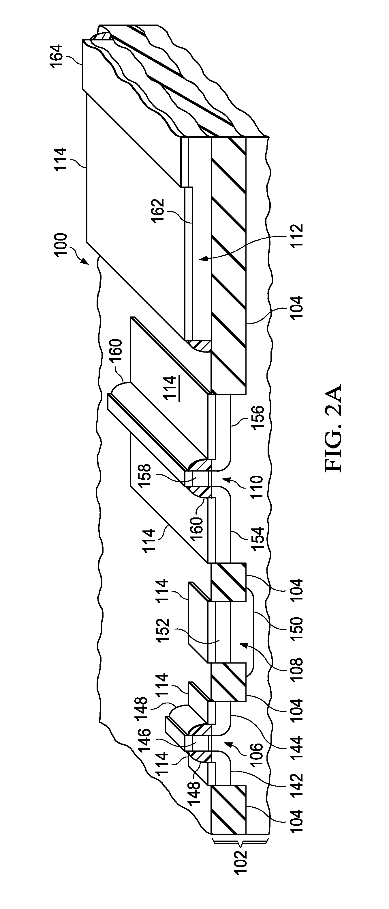 Low resistance stacked annular contact