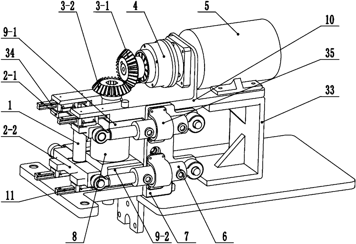 A kind of flexible miniature ring experimental rolling mill