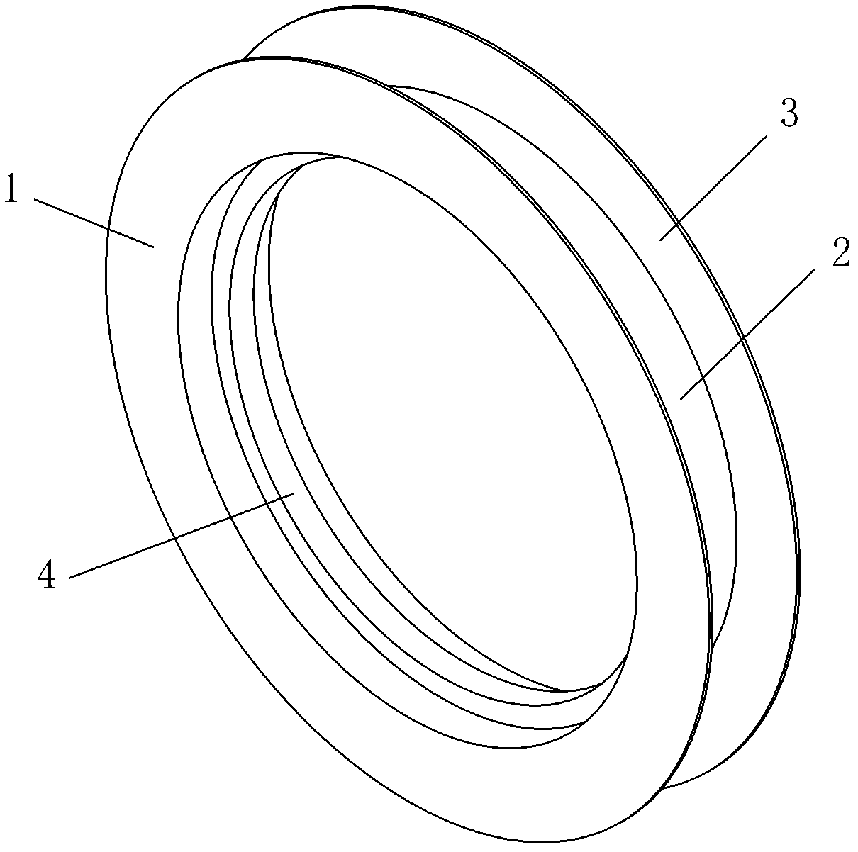 Optical fiber loop framework and winding method thereof