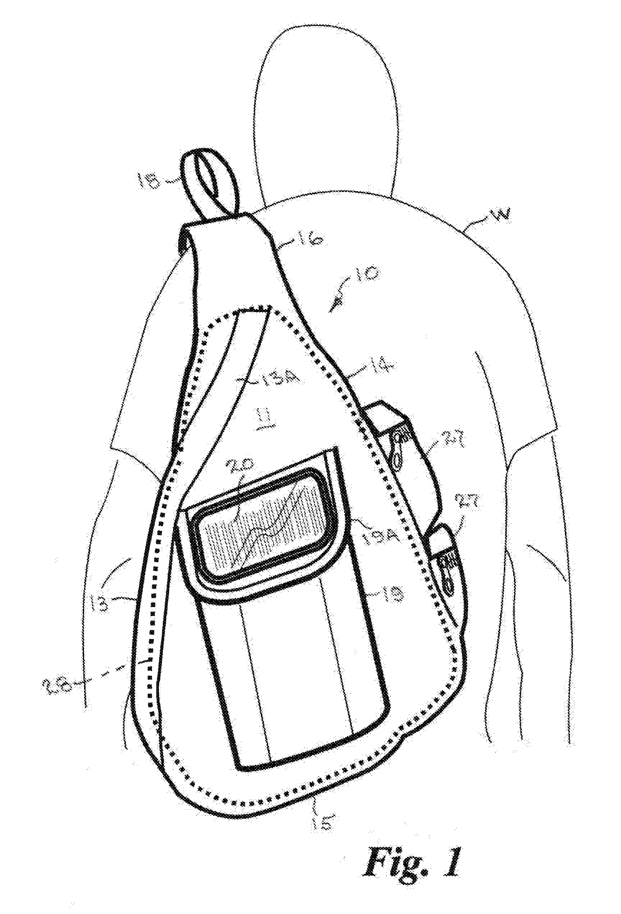 Bulletproof backpack with solar charger, concealed carry compartment, baton scabbard, and GPS module