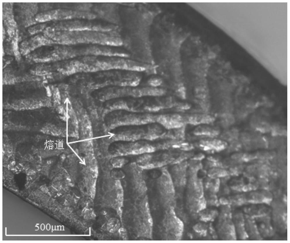 A kind of electrochemical etchant showing the metallographic structure of SLM formed in 718 nickel-based superalloy and its application method