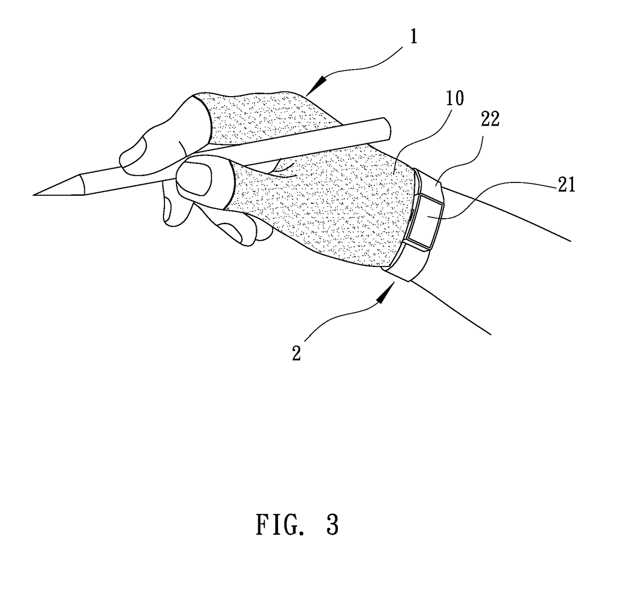 Finger control device combinable with bluetooth functions