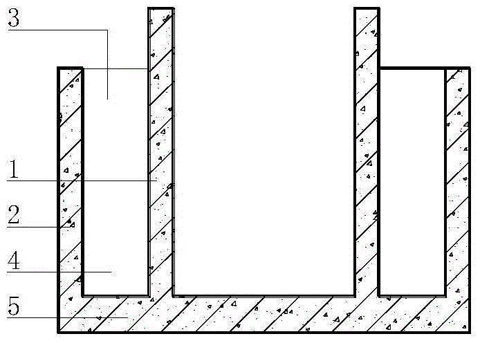 Stressed wallboard structure for open and super-deep pool