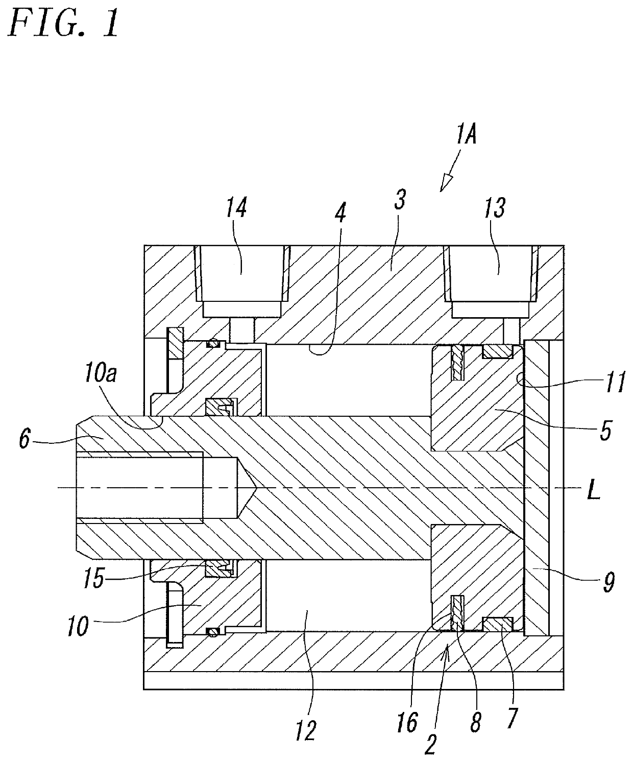 Seal structure for fluid pressure device