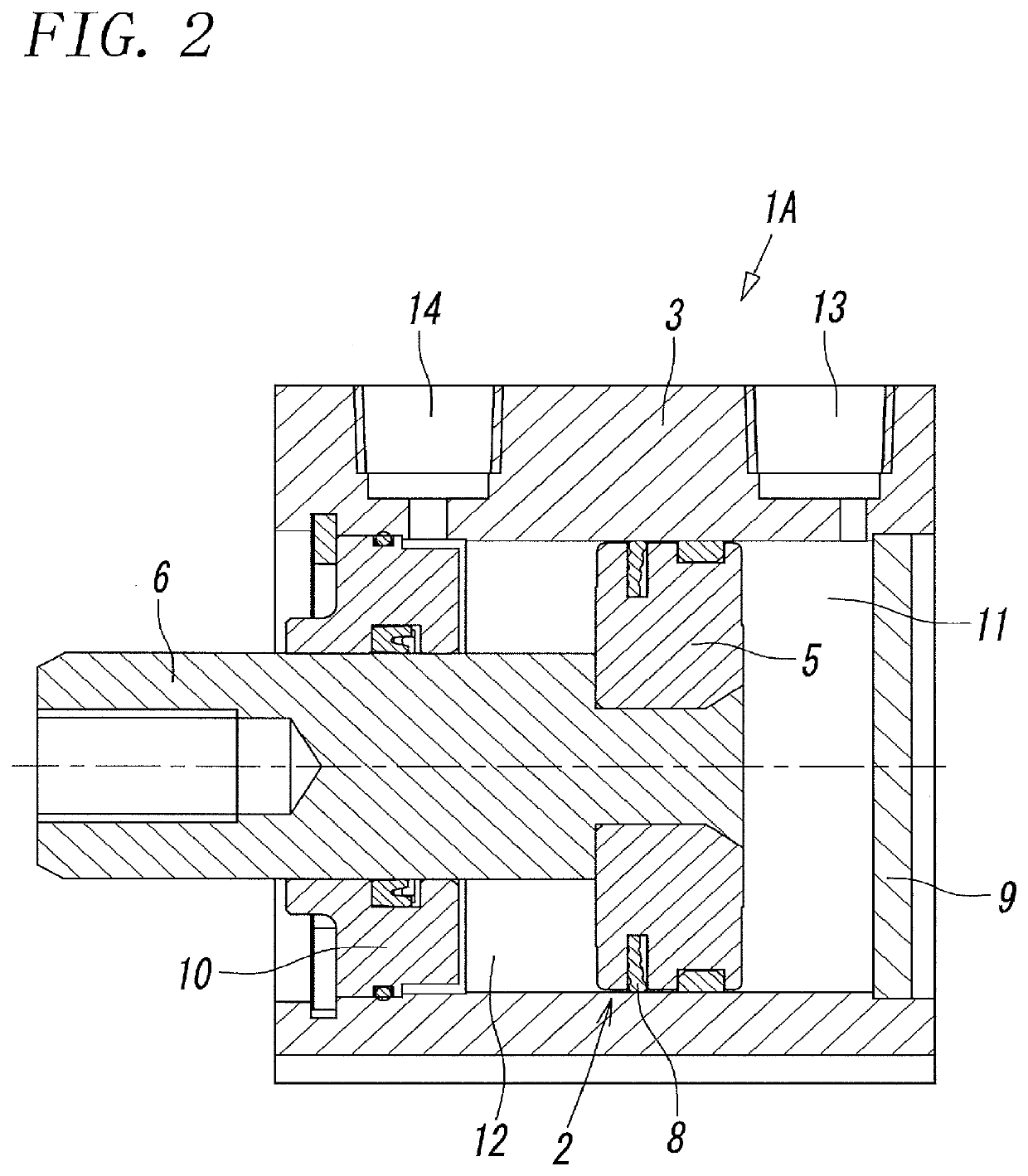 Seal structure for fluid pressure device