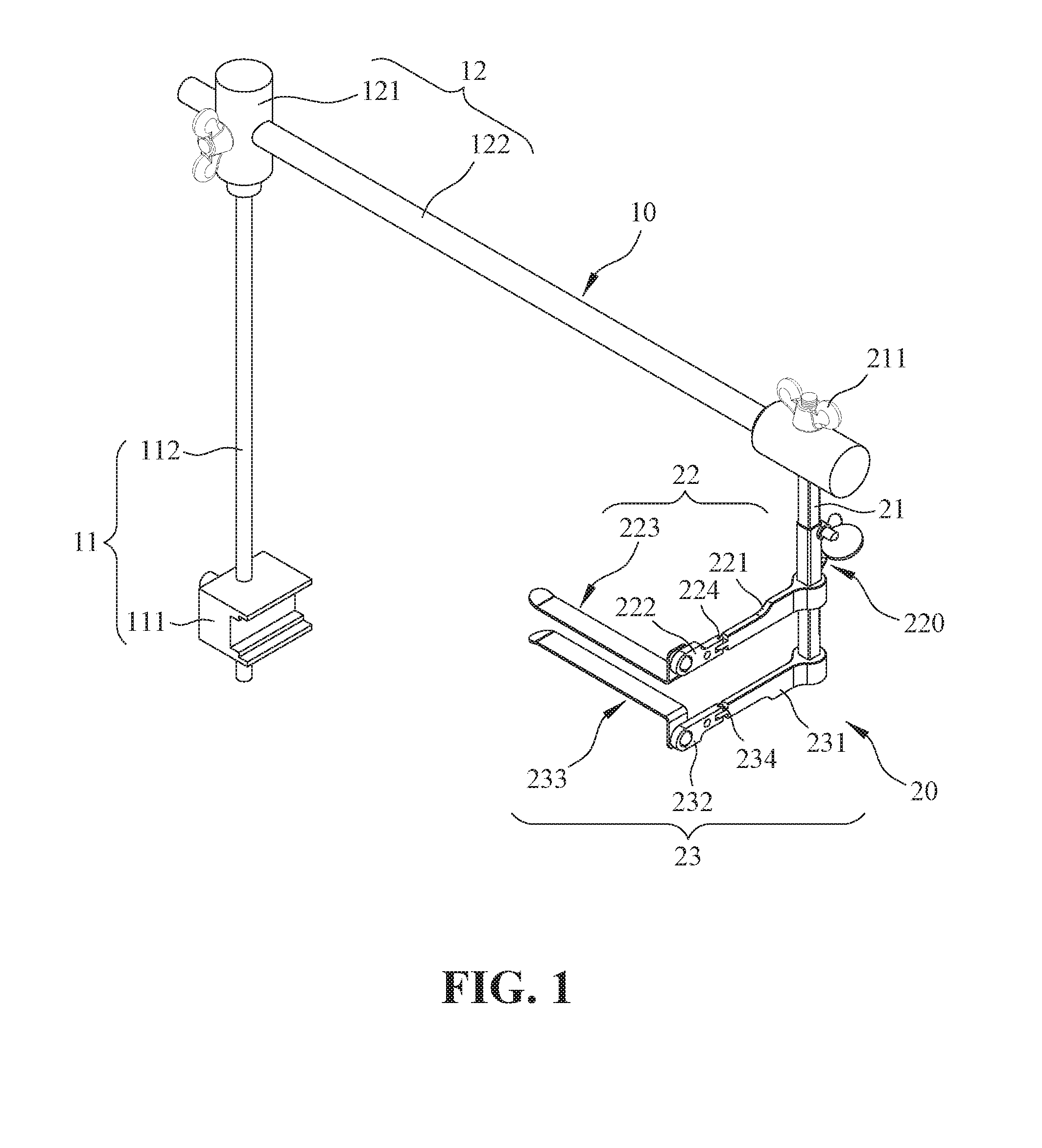 Device of automatic mechanical wound opener for head and neck surgery