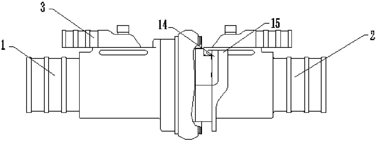 A fire hose interface connector