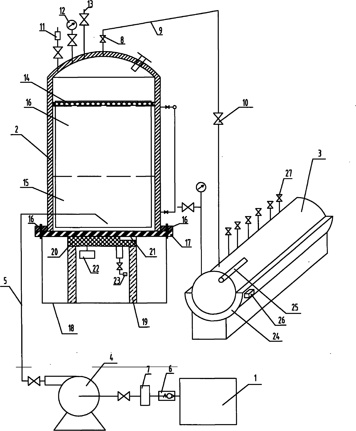 Intelligent vaporization method of vaporized petroleum liquid and equipment thereof