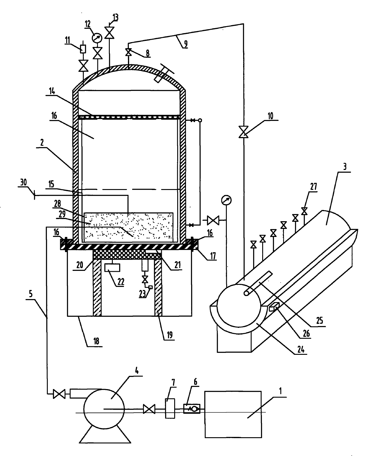 Intelligent vaporization method of vaporized petroleum liquid and equipment thereof