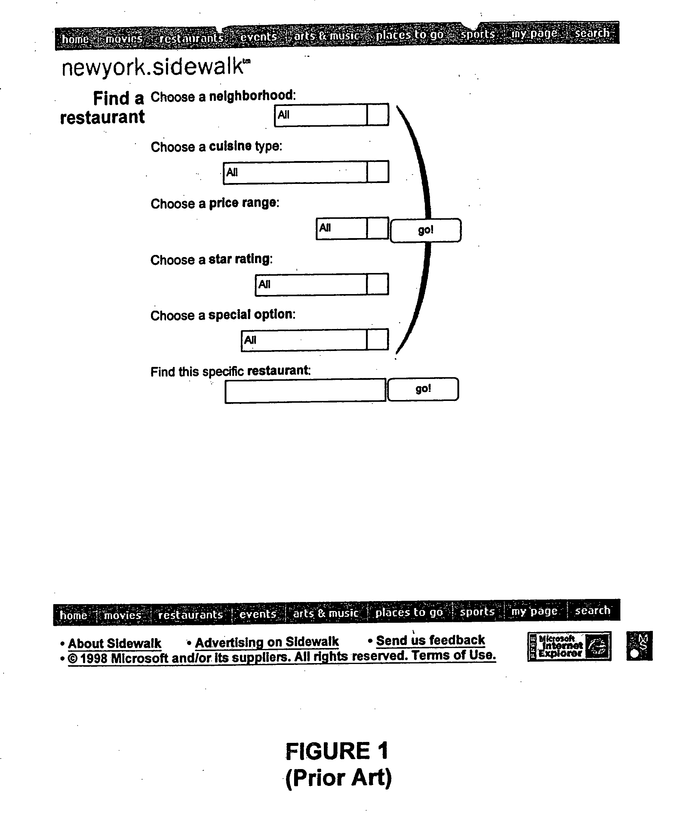 Methods, apparatus and data structures for facilitating a natural language interface to stored information