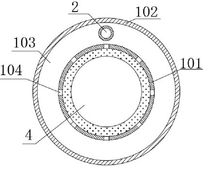 Secondary Grouting Sealing Device and Sealing Method for Through-the-shoulder Single-capsule Bag