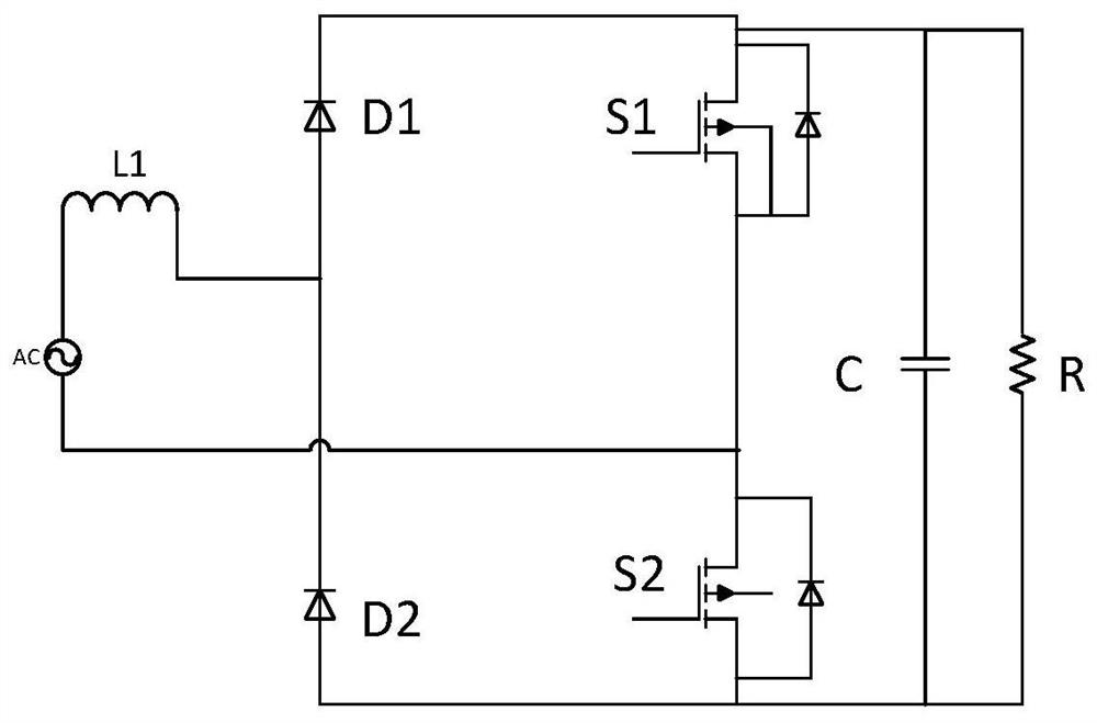 A power factor correction circuit, method, charger and electric vehicle