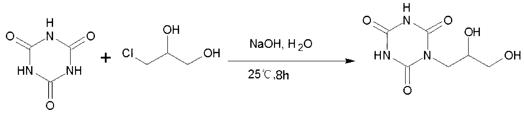Halide amine antibacterial agent based on cyanuric acid and synthesis method and application thereof