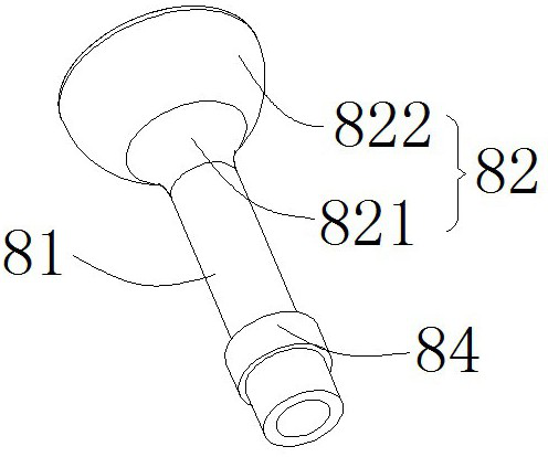 Chip stripping mechanism, stripping machine and stripping method