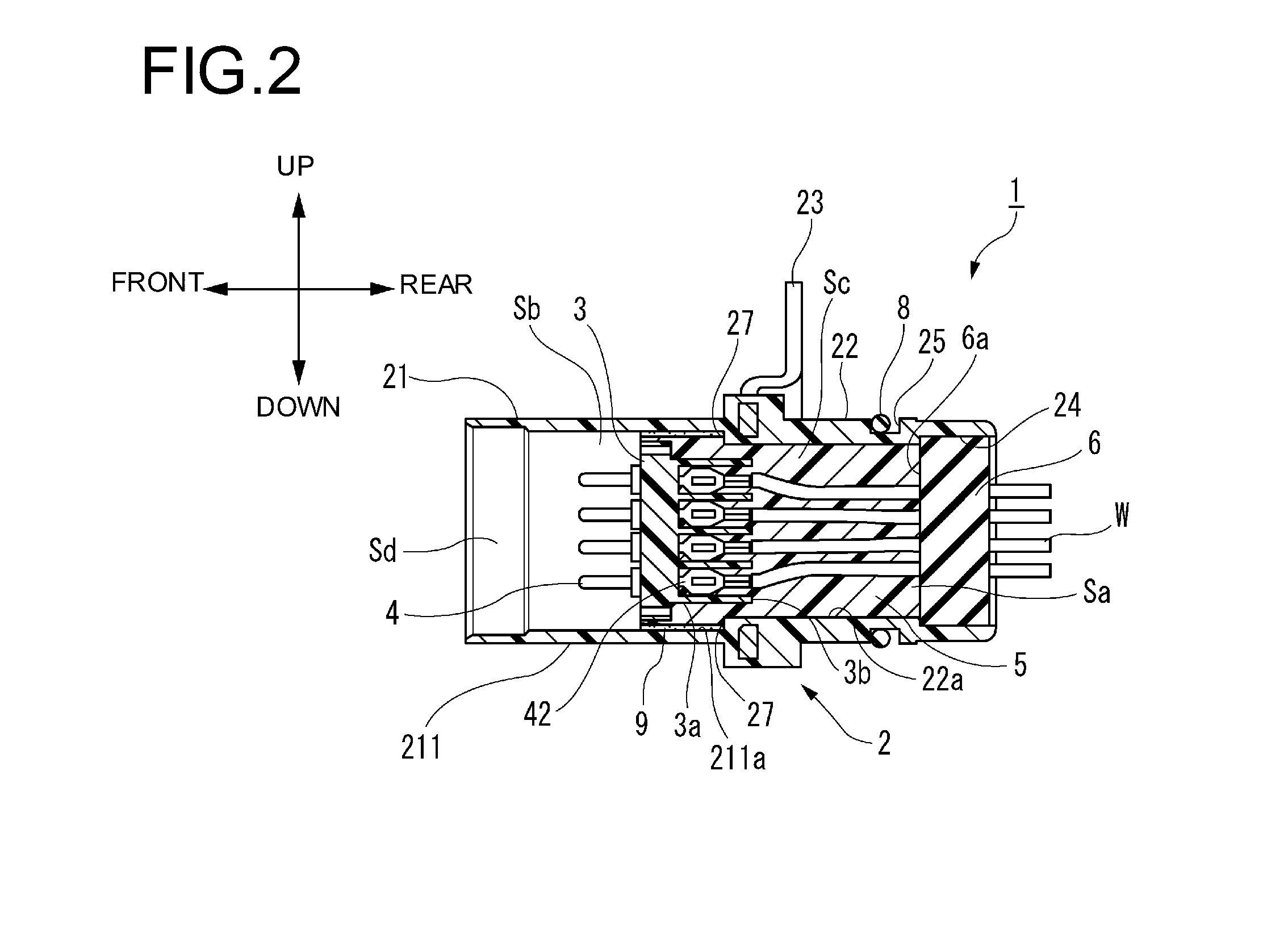 Connector and injection method for filler material