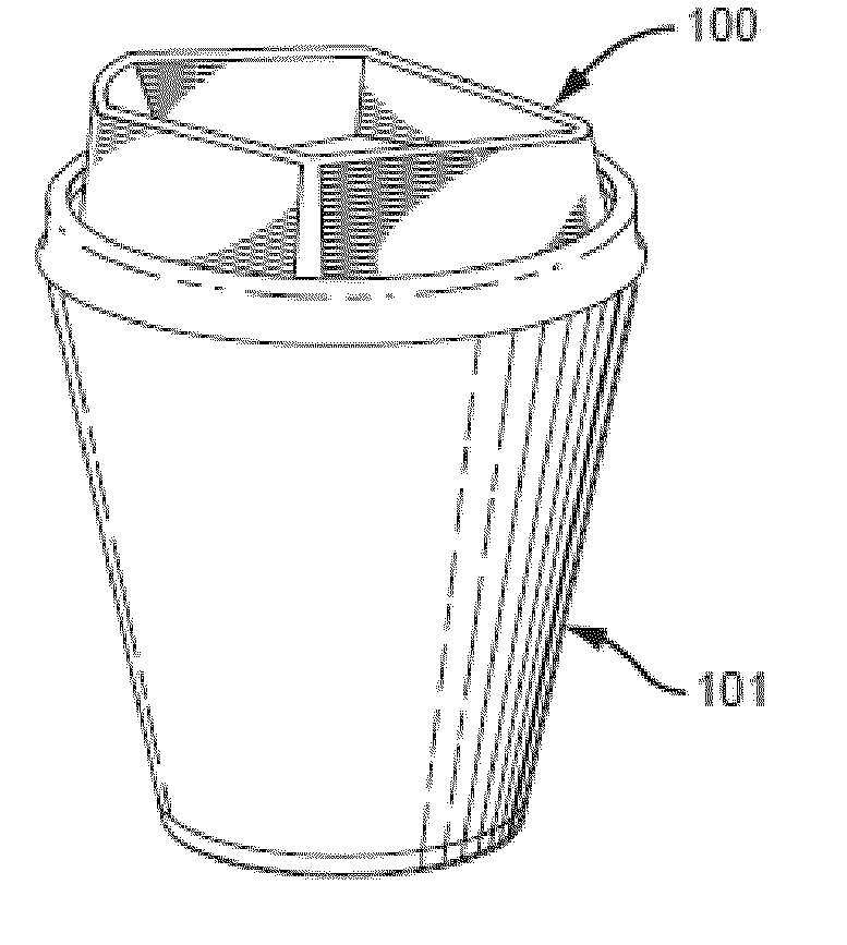 Lid for container