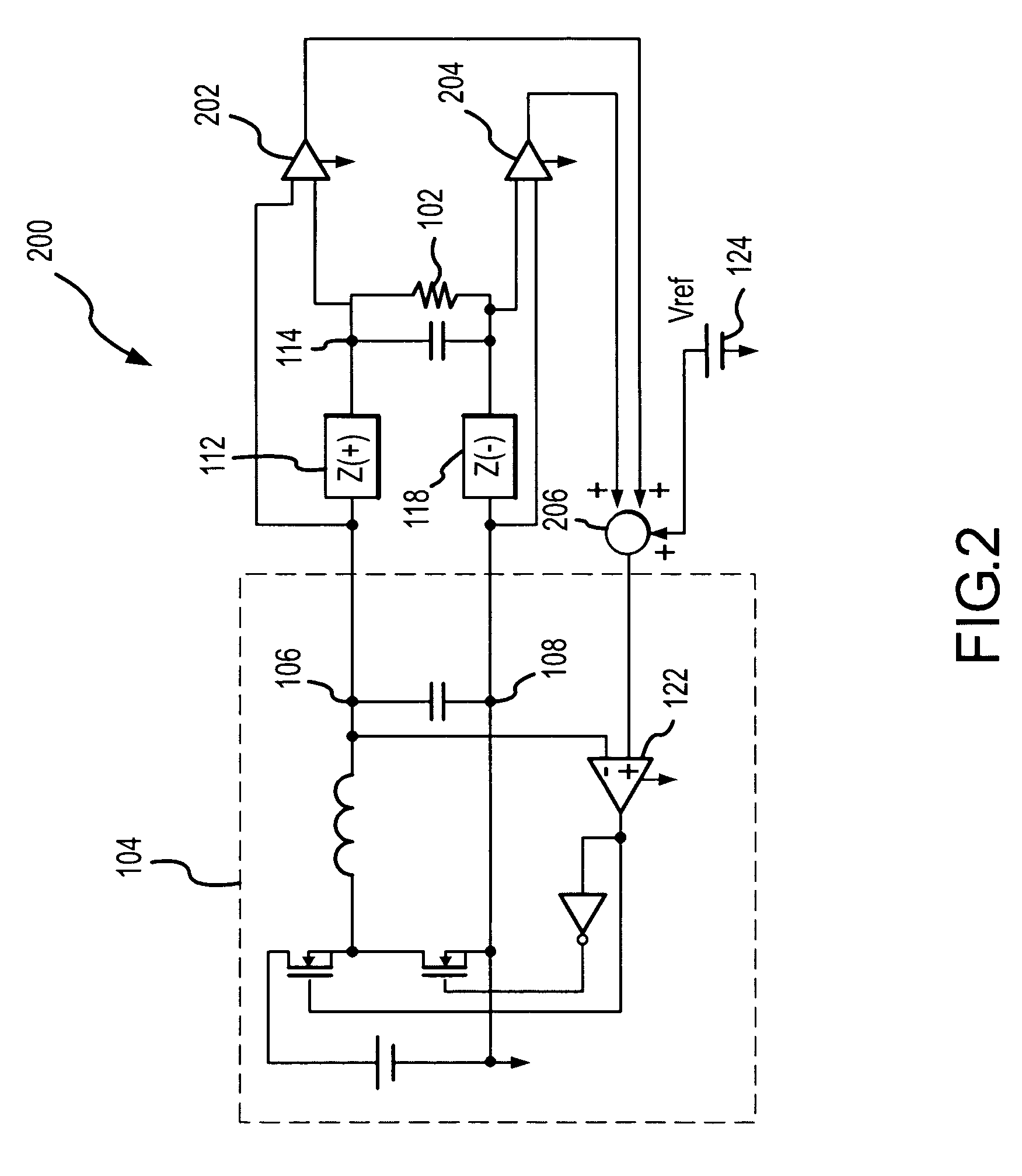 Method and apparatus for voltage compensation for parasitic impedance