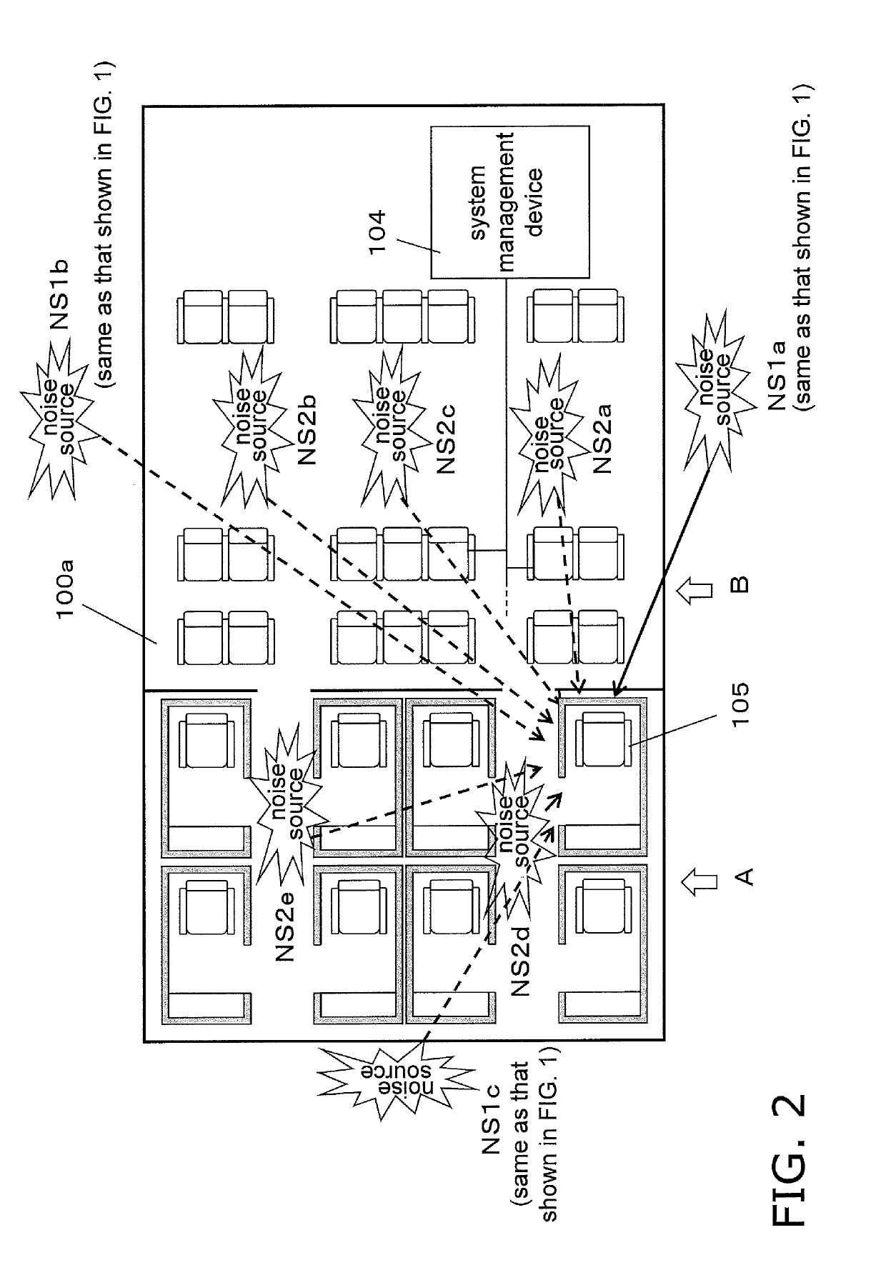 Noise reduction device and noise reduction system