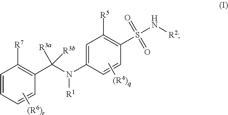 Benzenesulfonamide compounds and their use as therapeutic agents