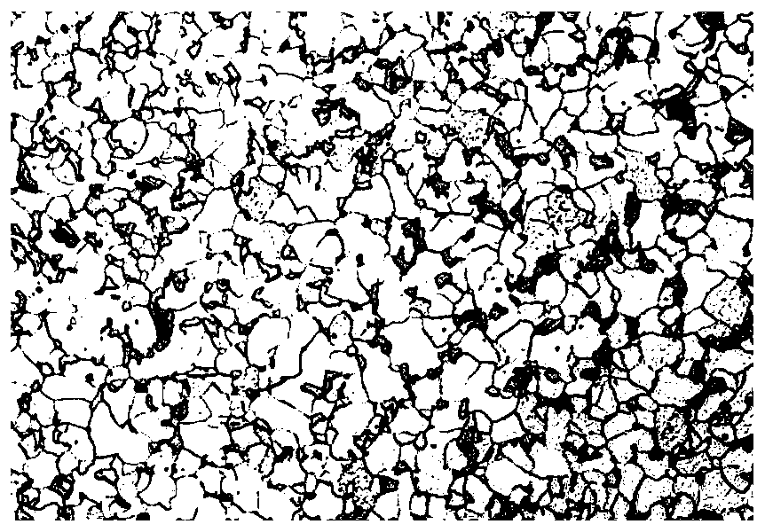 Method for improving Singh effect of non-quenched and tempered bolt steel ladle