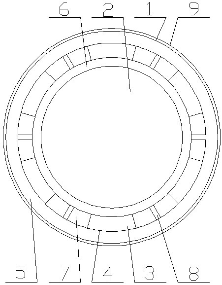 Stomach tube intubation tube capable of effectively preventing blockage