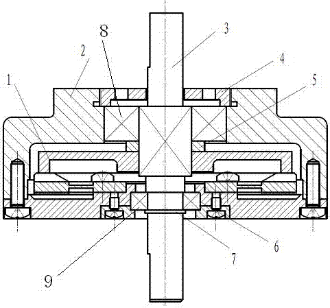 Ultrasonic motor with convenient rotor axial preload adjustment