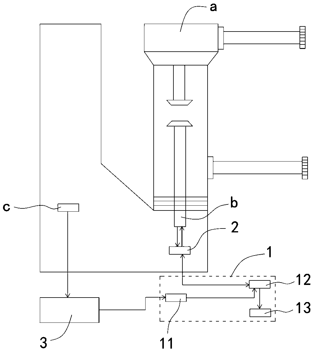 Dynamic detection method and device for opening rebound stroke of running switch cabinet circuit breaker