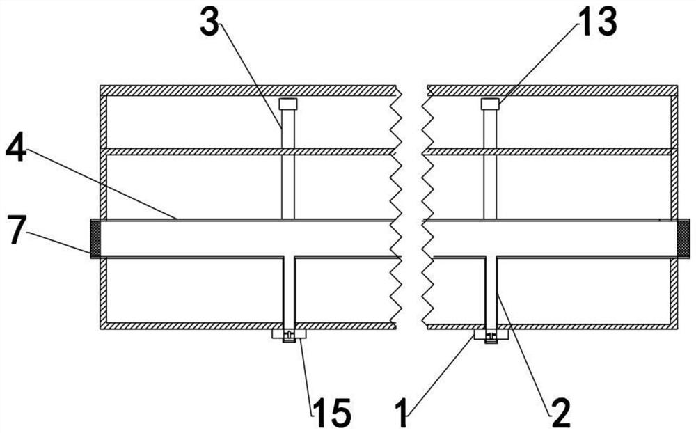 Bus bridge with heat dissipation function and its heat dissipation method