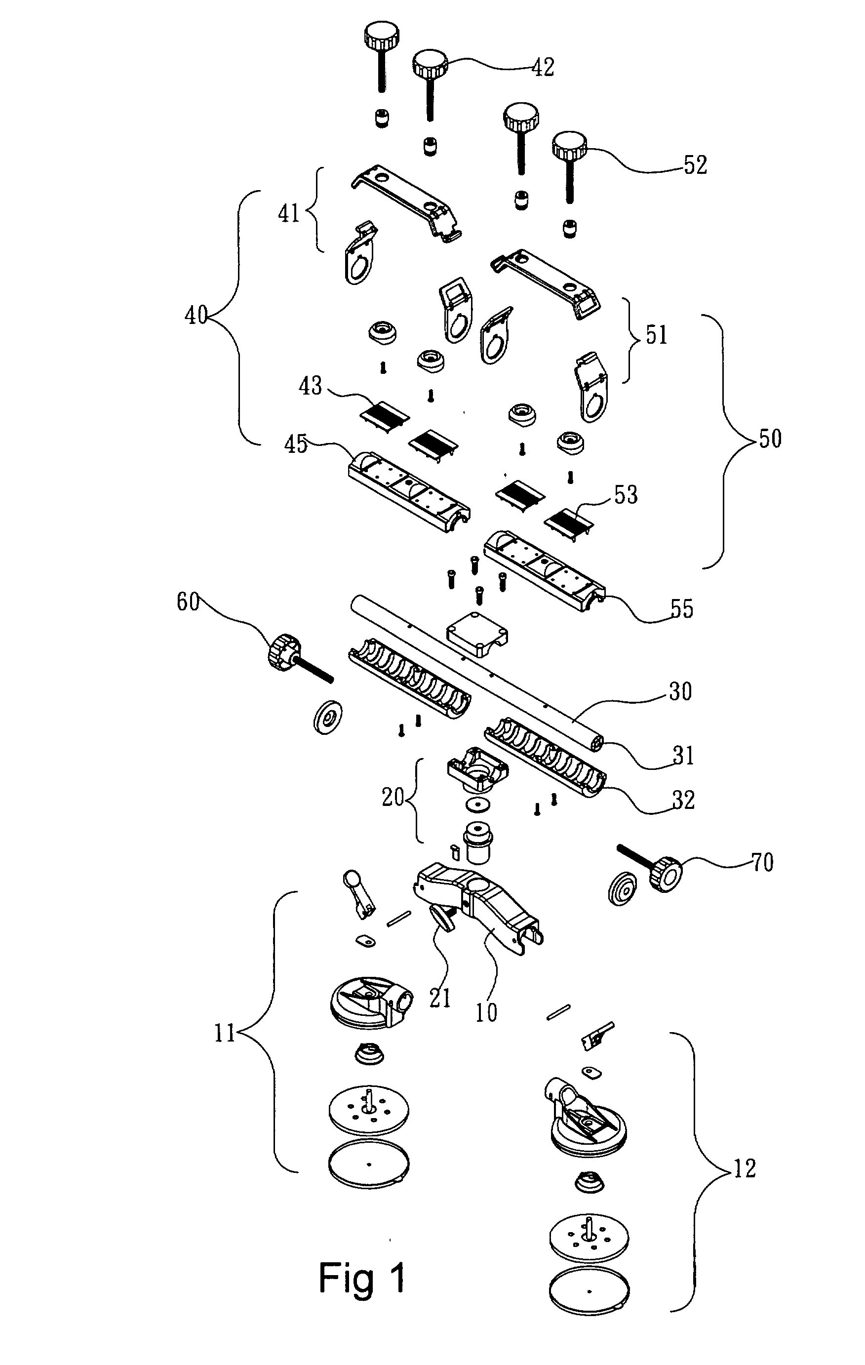 Fishing rod fixing device