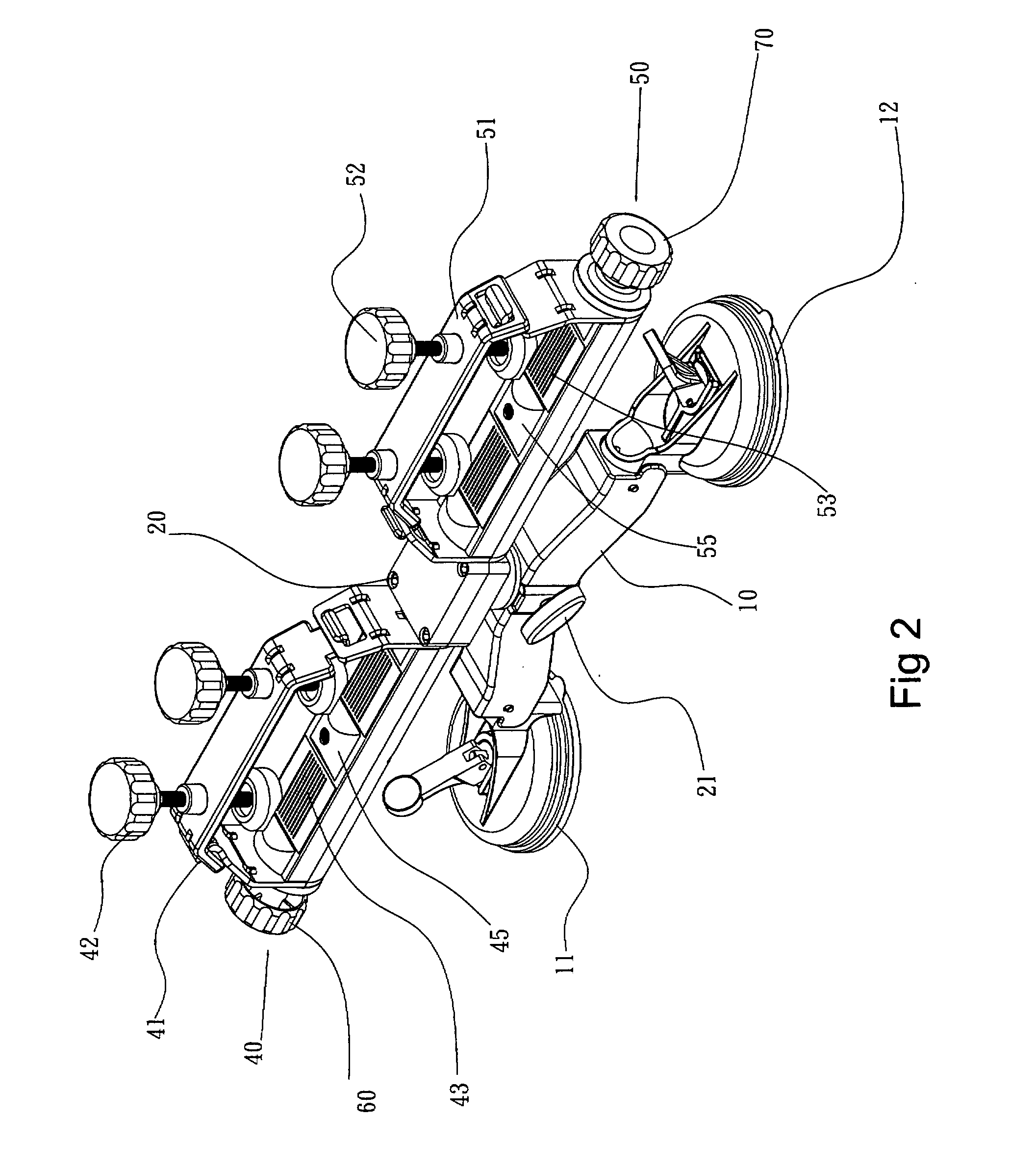 Fishing rod fixing device