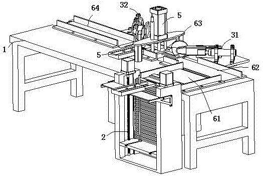 Full-automatic double-end cutting photo frame corner cutting machine