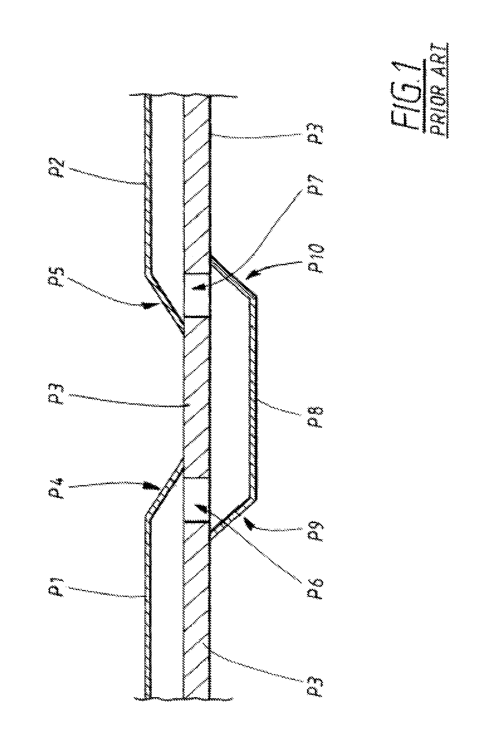 First and second U-shape waveguides joined to a dielectric carrier by a U-shape sealing frame