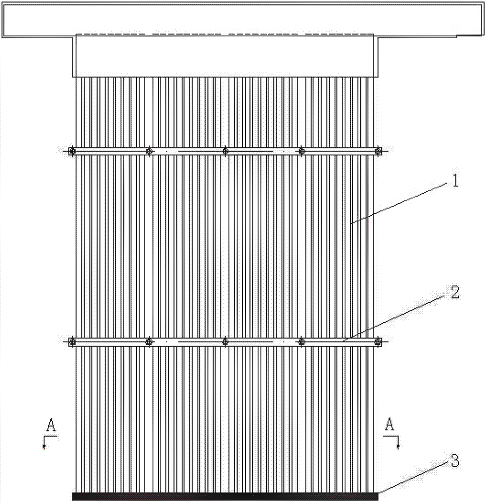 Fence type anode plate for electrodeposition of nonferrous metals