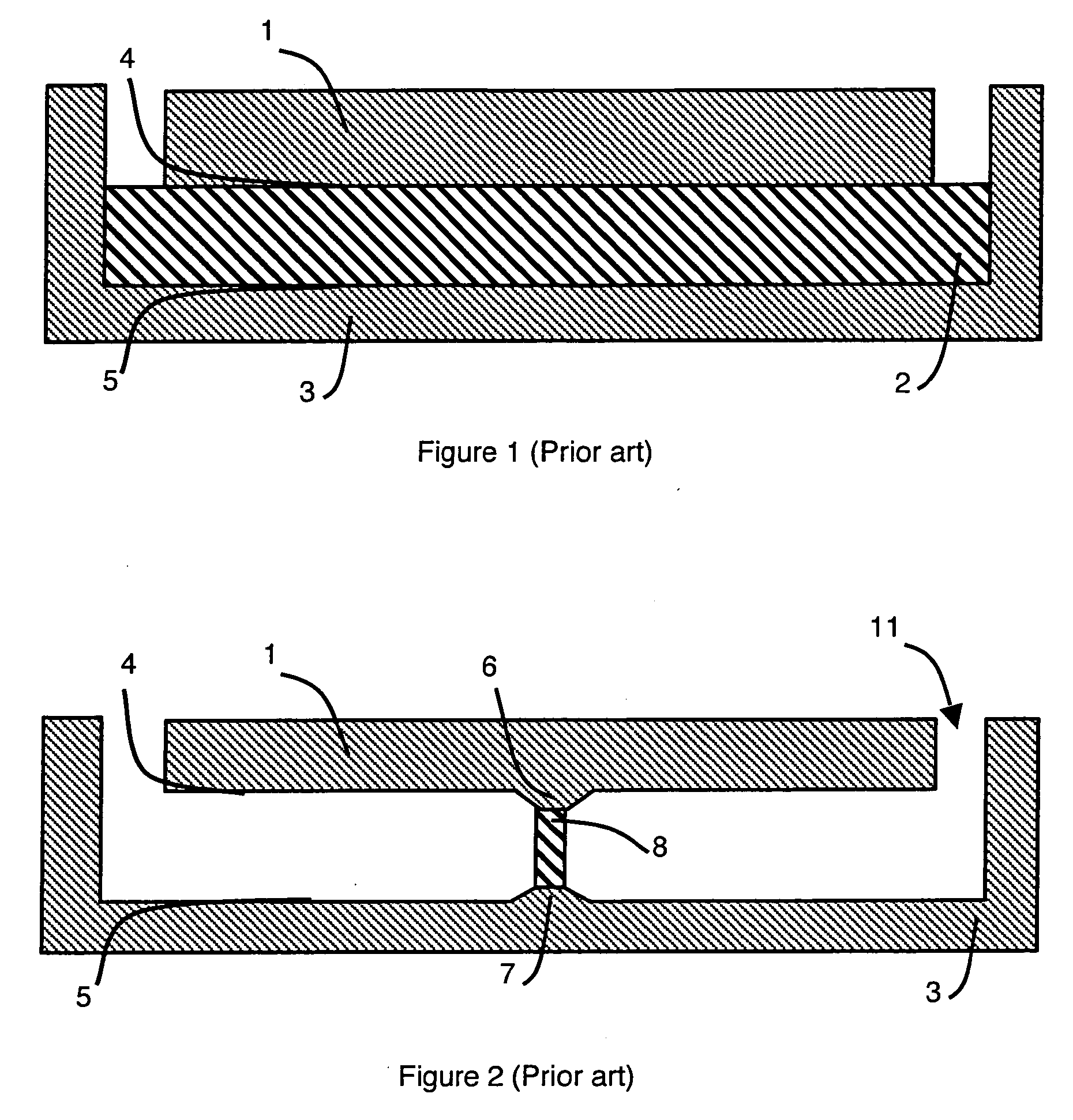 Method for separating a useful layer and component obtained by said method