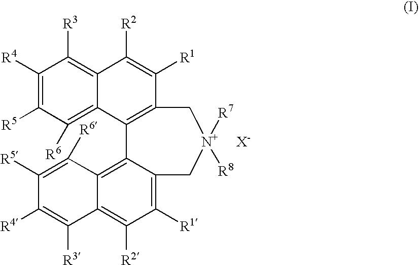 Optically active quaternary ammonium salt having axial asymmetry and process for producing α-amino acid and derivative thereof with the same