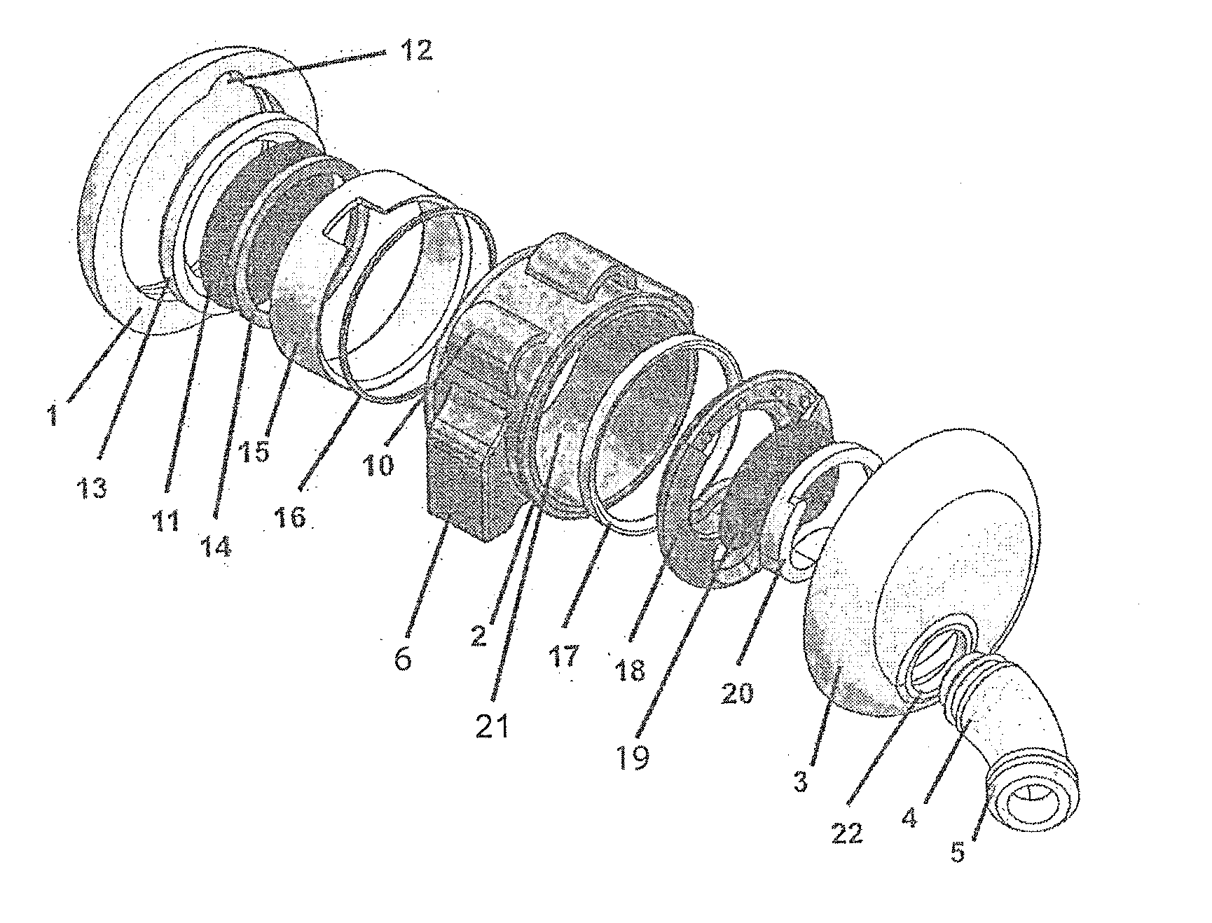 In-ear hearing device and broadcast streaming system