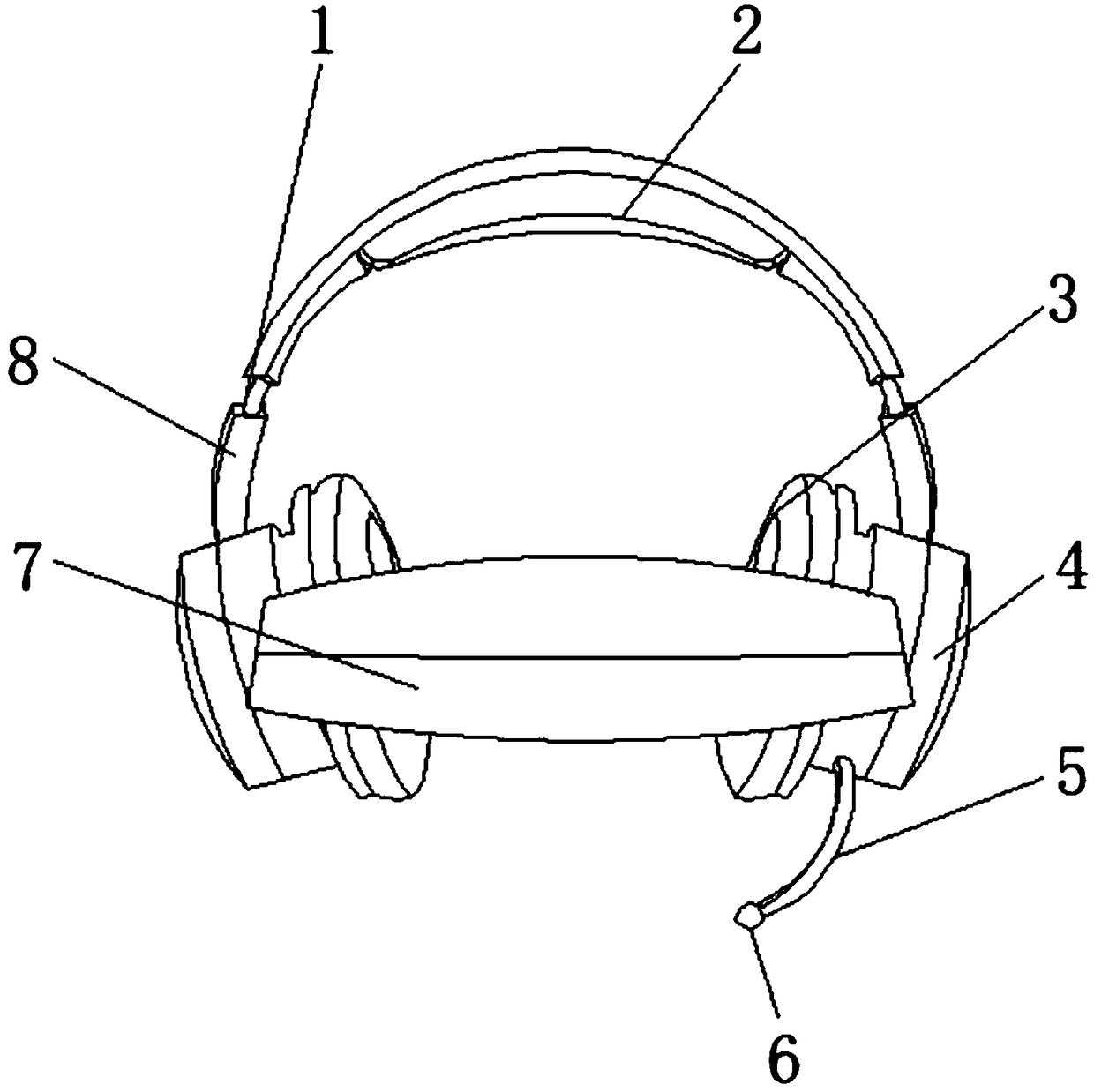 Head-mounted AR display device