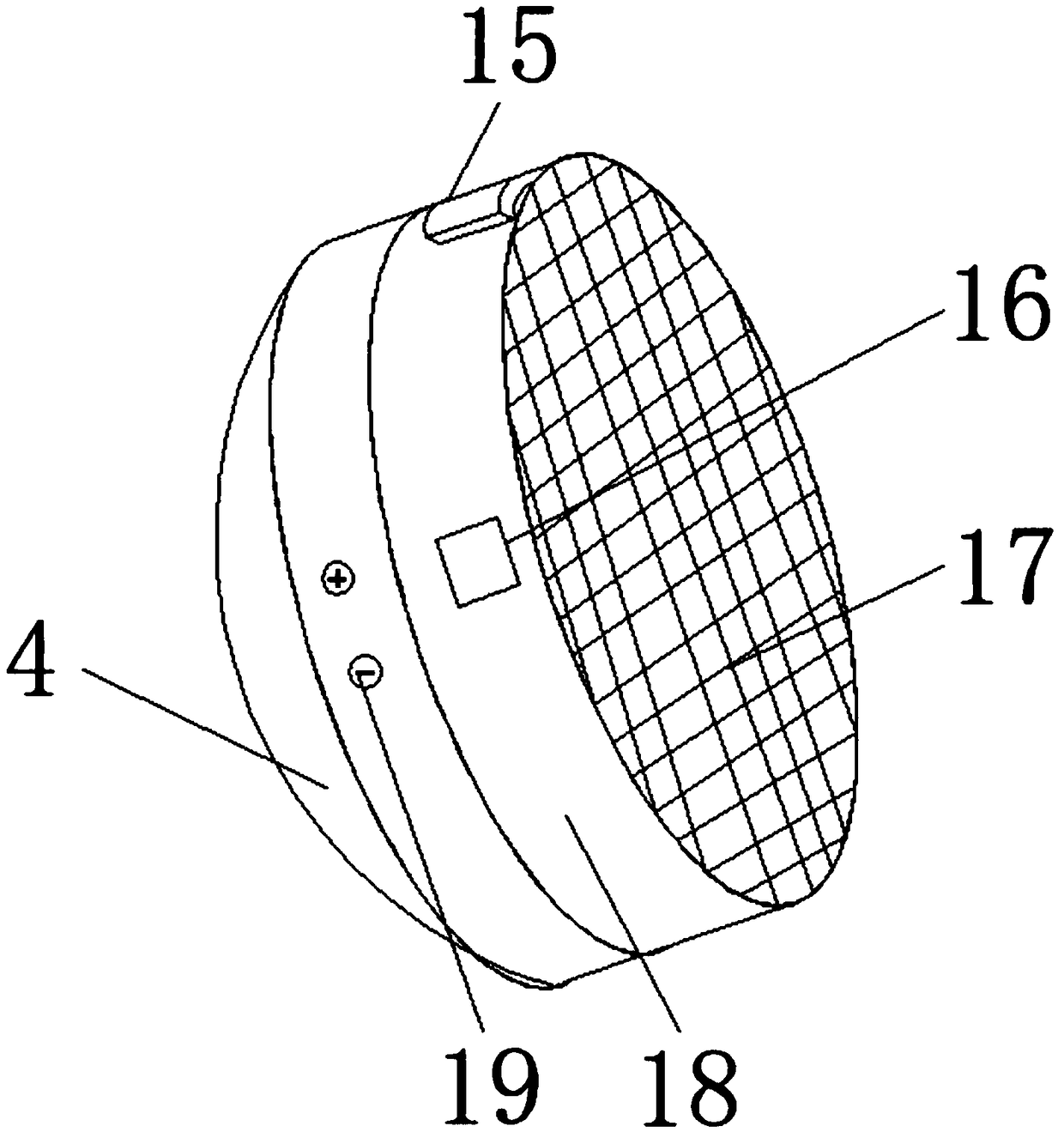 Head-mounted AR display device