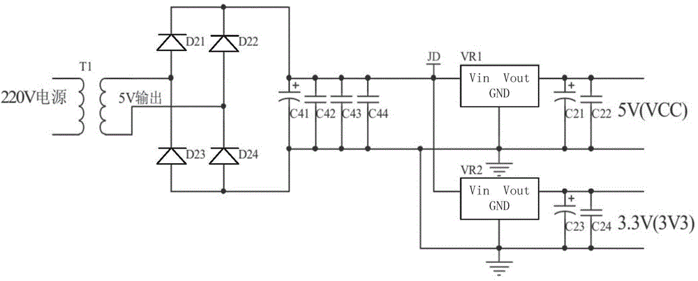 Contact thermometer of high-voltage switch cabinet