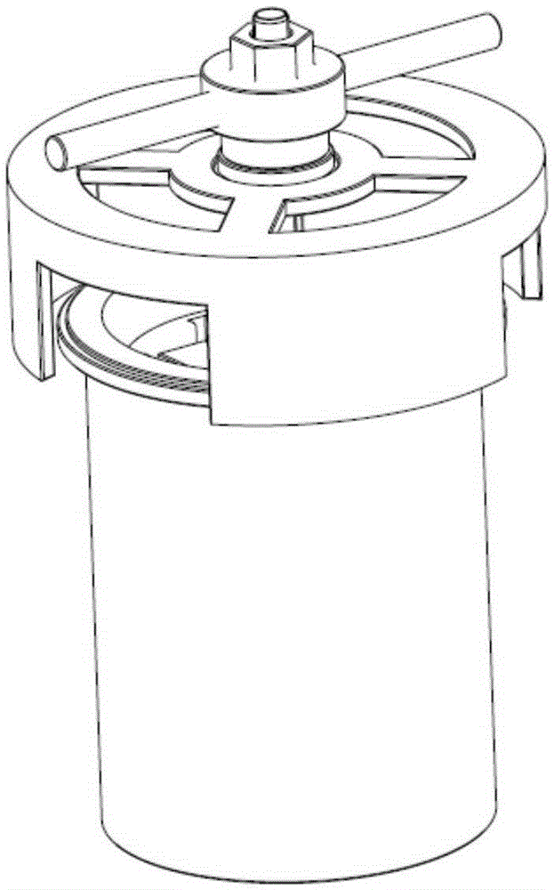 Cylinder sleeve dismounting device