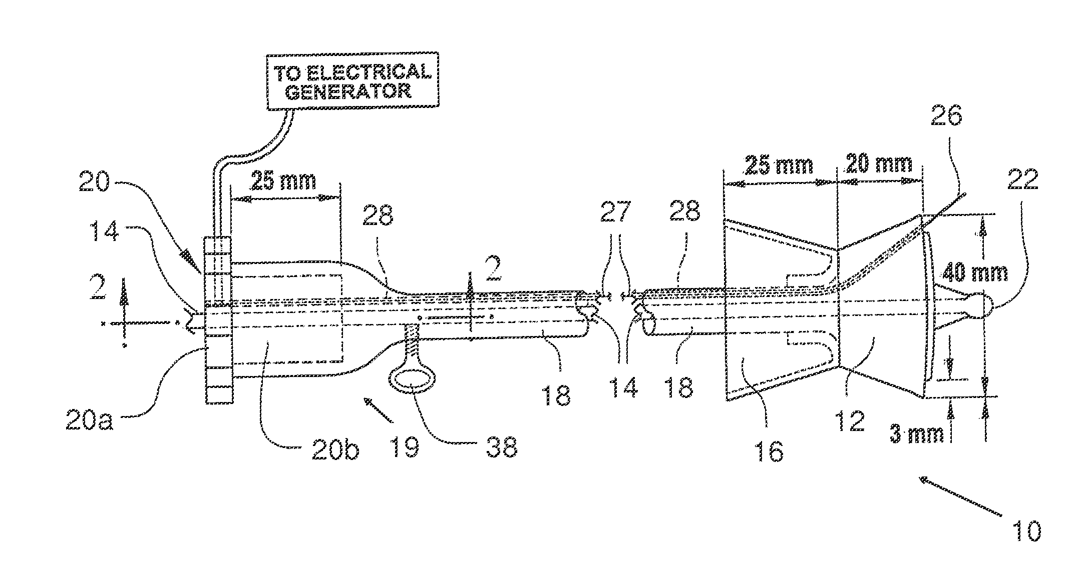 Electrosurgical element and uterine manipulator for total laparoscopic hysterectomy