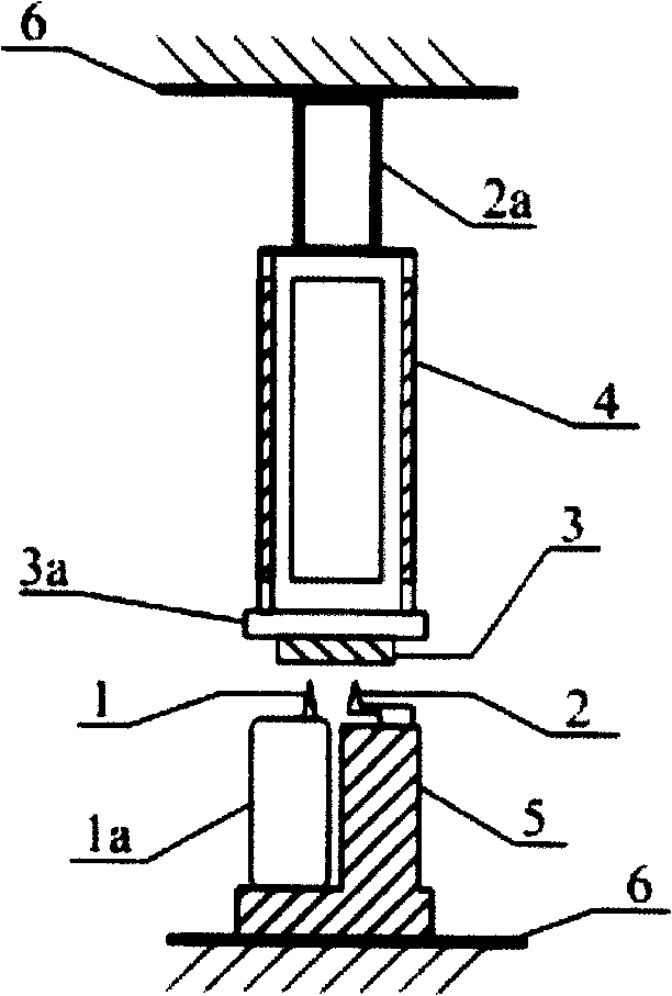 Double probe same-point measurement scanning probe microscope