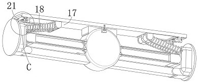 Liftable axle mechanism of new energy truck