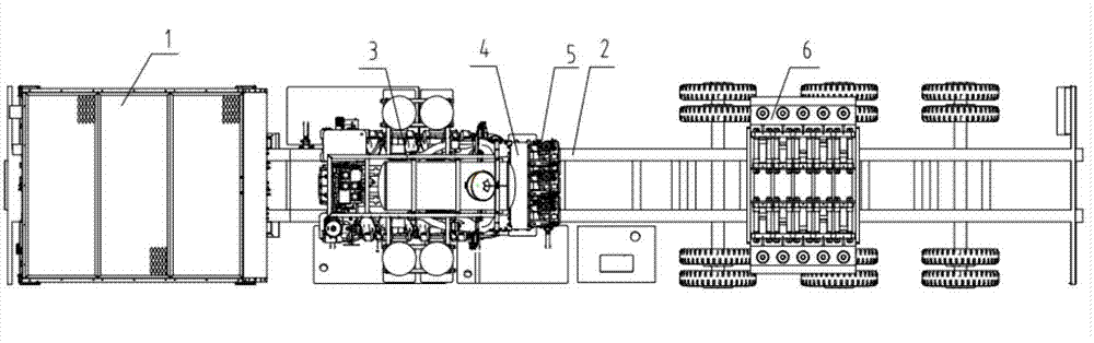Fracturing transmission and high-pressure discharging system