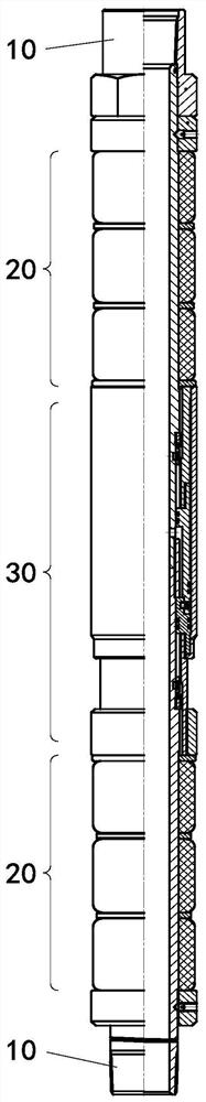 Open hole packer for one-time multi-layer cement squeezing and injecting