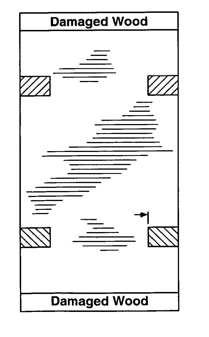 Embedded metal reinforced structural element and methods for design and manufacture