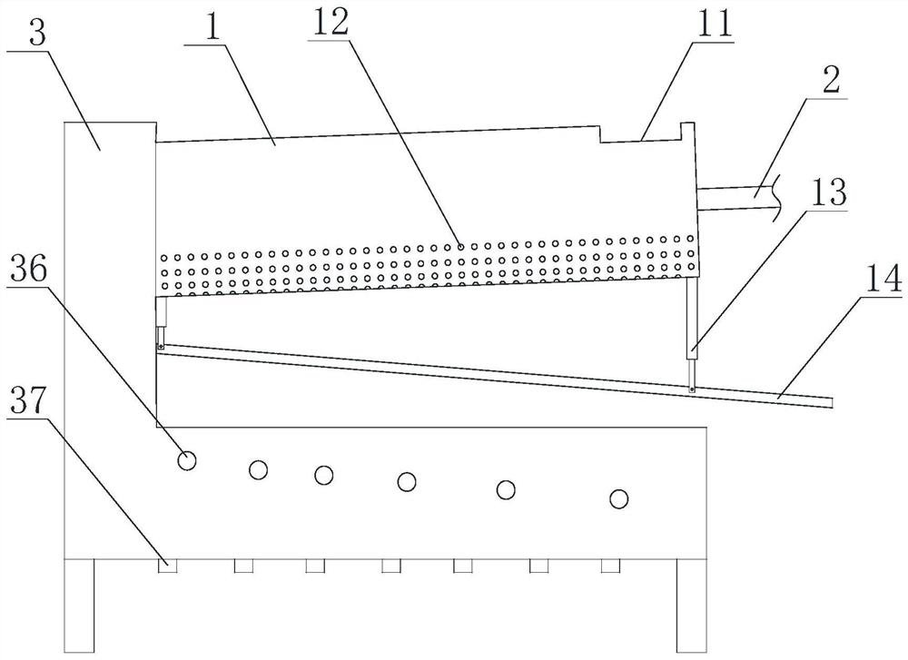 Cleaning rod, cleaning device and cleaning method for traditional Chinese medicinal materials