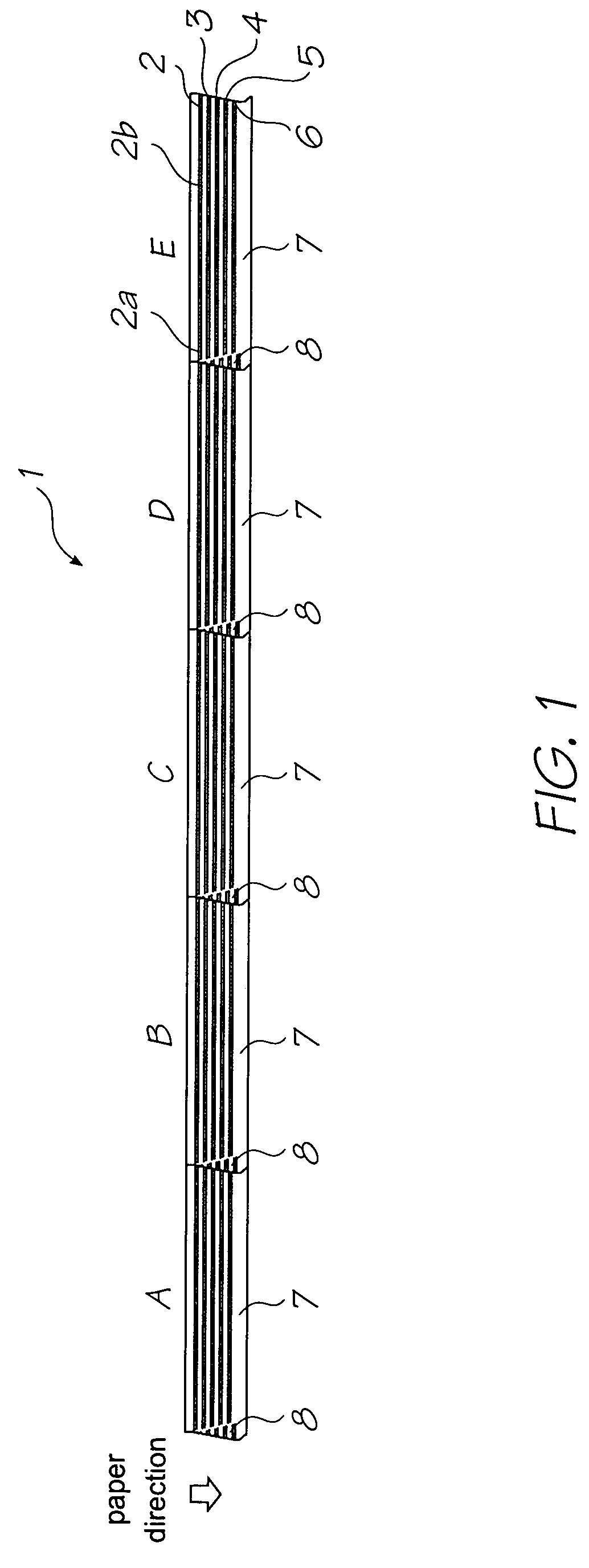 Method of modulating printhead peak power requirement using out-of-phase firing
